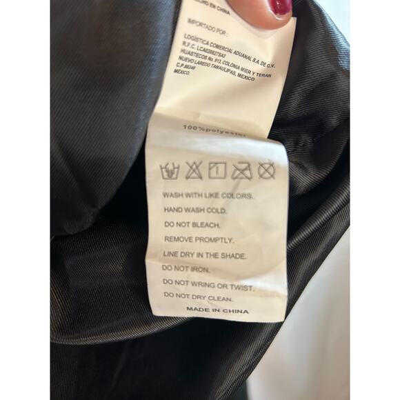 NEW Red Marine Prime Black Cropped Jacket Gold Button Front Size 4XL Military - Picture 7 of 7